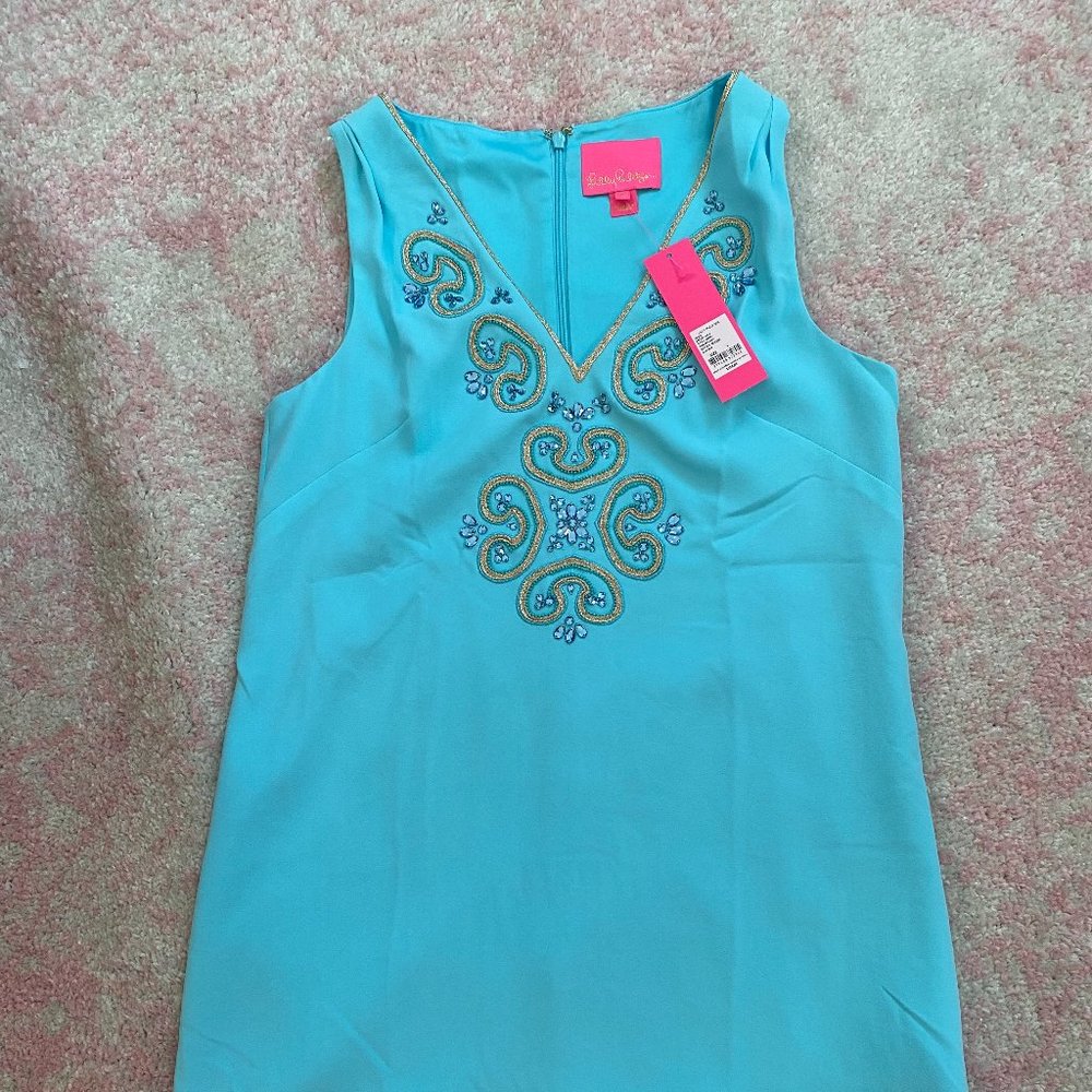 Lilly Pulitzer Penelope Shift Blue Ibiza